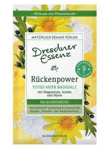 Badesalz Rückenpower